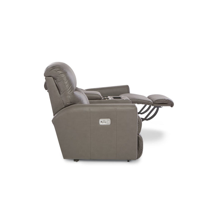 Hawthorn Power Reclining Loveseat w/ Headrest & Console