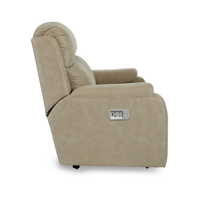 Dorian Power Reclining Loveseat w/ Headrest & Lumbar