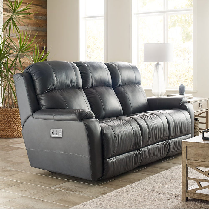 Dorian Power Reclining Sofa w/ Headrest & Lumbar