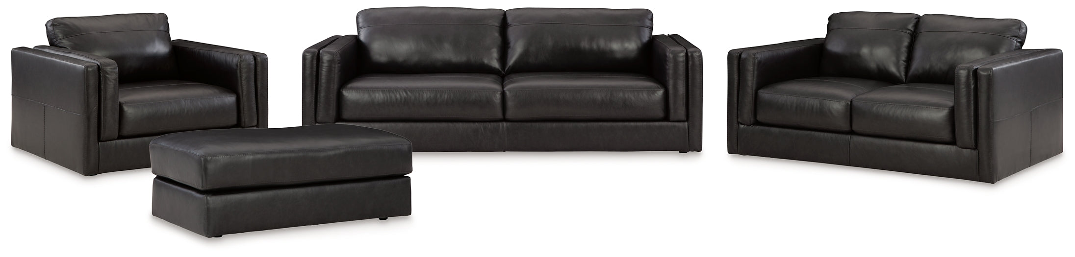 Amiata Sofa, Loveseat, Chair and Ottoman