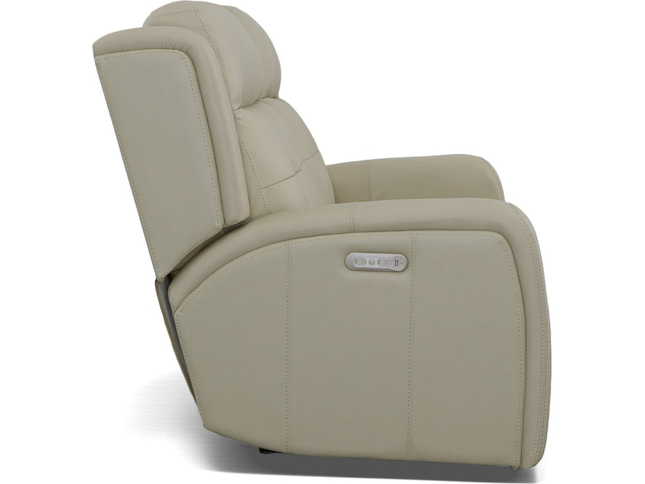 Grant Power Reclining Loveseat with Power Headrests