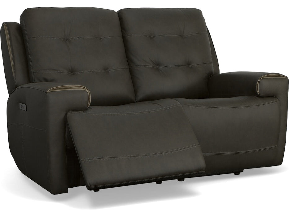 Iris Power Reclining Loveseat with Power Headrests