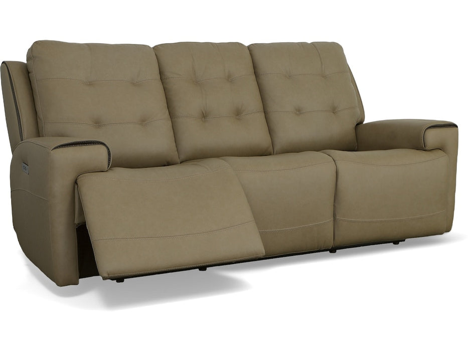 Iris Power Reclining Sofa with Power Headrests