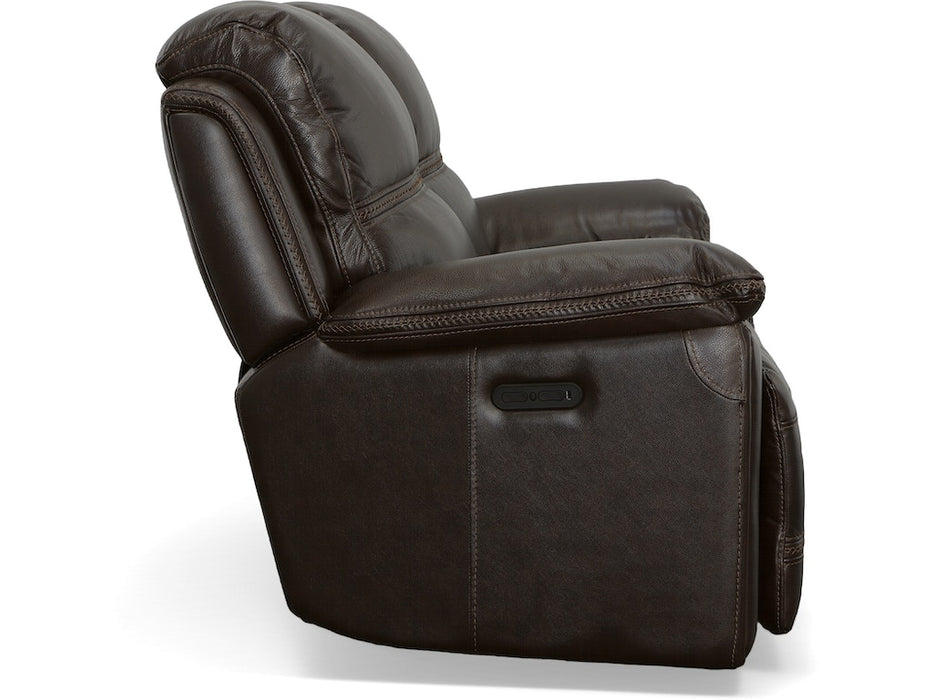 Fenwick Power Reclining Loveseat with Power Headrests