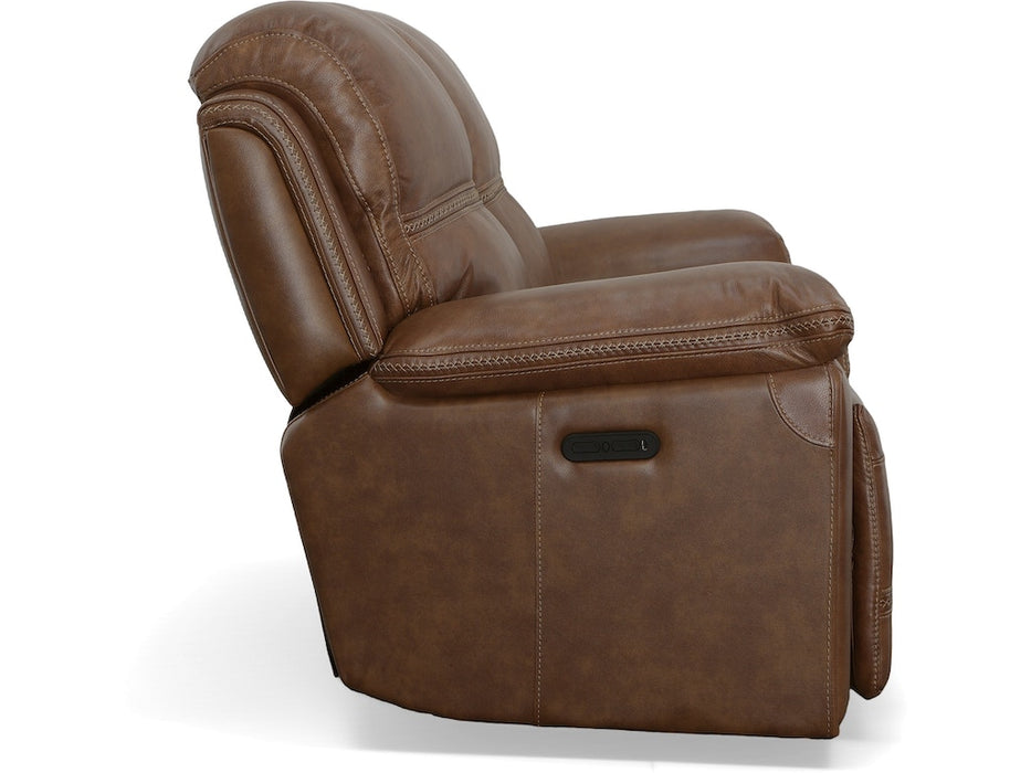 Fenwick Power Reclining Loveseat with Power Headrests