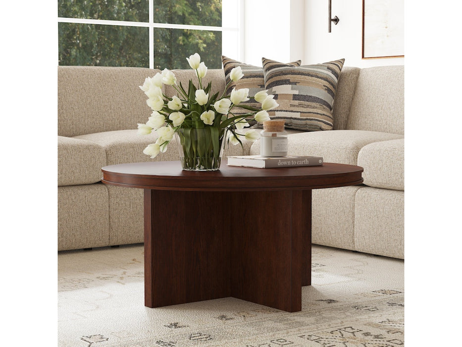 Waterfall Round Coffee Table