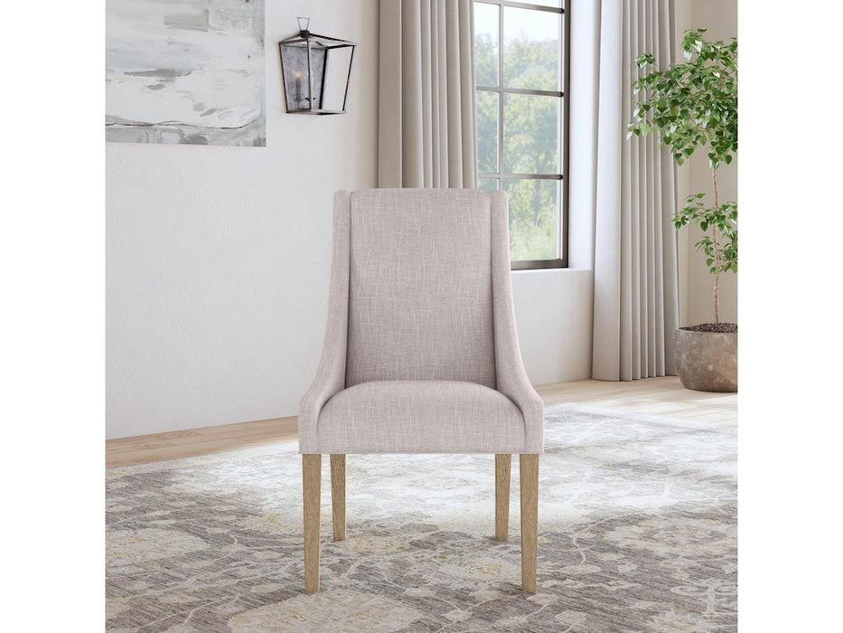 Lattice Upholstered Dining Chair