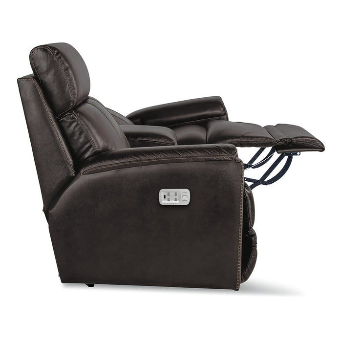 Talladega Power Reclining Loveseat w/ Headrest, Lumbar & Console