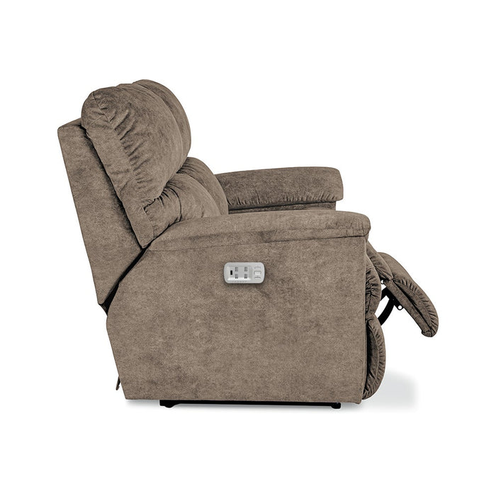 Brooks Power Reclining Loveseat w/ Headrest & Lumbar