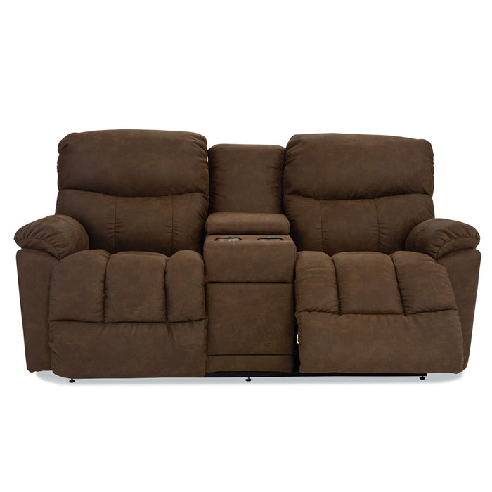 Morrison Power Reclining Loveseat w/ Headrest, Lumbar & Console