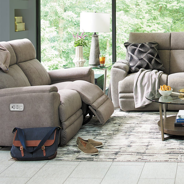 Talladega Power Reclining Loveseat w/ Headrest & Lumbar