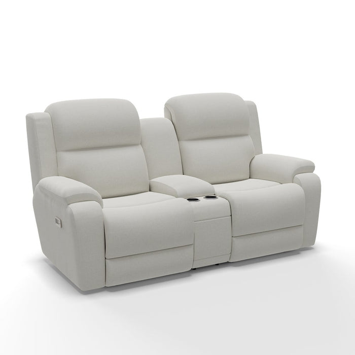 Dorian Power Reclining Loveseat w/ Headrest & Console