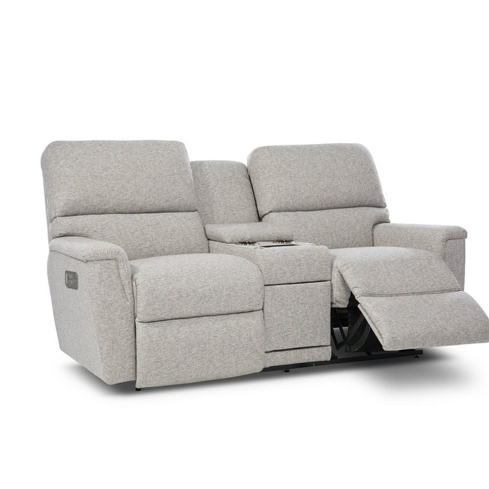 Ava Power Reclining Loveseat w/ Headrest & Console